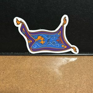 ALADDIN MAGIC CARPET STICKER